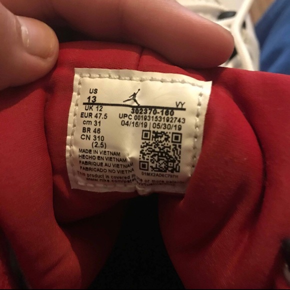 Jordan 9 gym red (no original box) - Picture 5 of 6